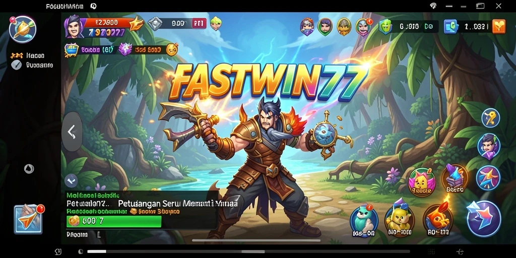 Tangkapan layar gameplay seru dari FASTWIN77 dalam petualangan menakjubkan.