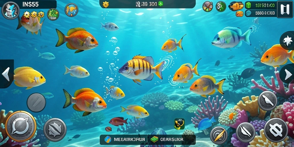 Screenshot INS55 menampilkan momen seru bermain Tembak Ikan.