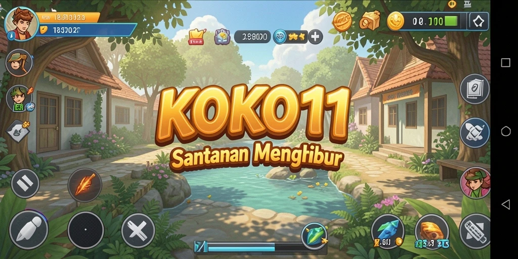 Screenshot dari gameplay KOKO11 yang mengasyikkan dan penuh warna.