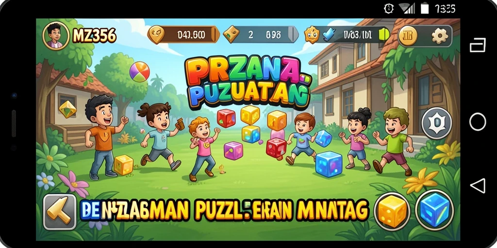 Tampilan gameplay seru MZ356 yang penuh tantangan.